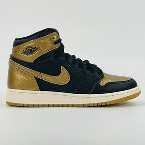 Air Jordan 1 High Retro OG GS 'Black Gold' FD1437-071 Multi Size